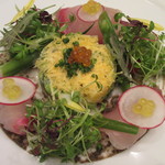 ロルキデ　ブランシュ - 華やか！宗像ヒラスのカルパッチョ