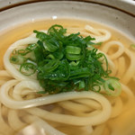 デパ地下さぬきうどん店 - かけうどん（ひやあつ）