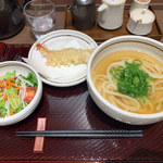 デパ地下さぬきうどん店 - かけうどんAセット