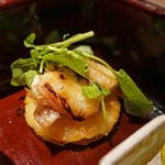 エノテカ パージナ - グリルした鰻と三方が原のじゃが芋のフリッコ　