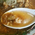 麺や横丁 縁日 - 麻婆ラーメンの、スープ☆