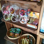 麺や横丁 縁日 - 一点無料のお菓子