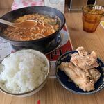 丸弐 - Dセット　ご飯と唐揚げ