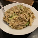 中華食房 正記 - 豚肉とザーサイの炒め（大盛）