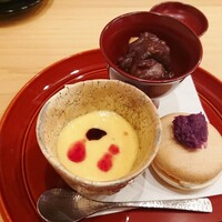 馬車道 大かわ - 甘味3種