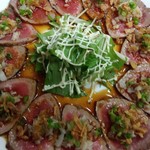 Tedukuri Shubou Honnori - 牛肉のカルパッチョ