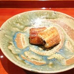 銀座 しのはら - 鰻とキュウリ