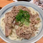 自家製さぬきうどんと肉 新橋甚三 - 牛肉バターうどん