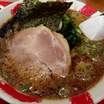 熟成豚骨ラーメン 一番軒 - 黒豚骨ラーメン 角度を変えてもう１枚撮影。