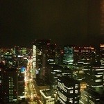 マンダリンオリエンタル 東京 - 夜景も綺麗です。