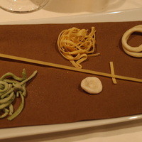 カンブーザ - パスタのサンプル