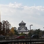 鉄板焼天神ホルモン - 　　今日の小倉城