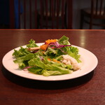 Masaoka - グリッシーニ、ポテトサラダ、おろしニンジン、レタス、紫キャベツのサラダ