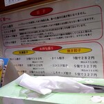 麺屋 一 - 餃子説明