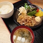 Sousaku Washoku Yotteko - 生姜焼き定食