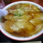 中華そば志のぶ支店 - わんたん麺(大盛）