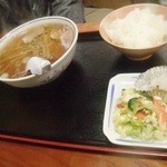 中華そば志のぶ支店 - 中華そば定食