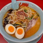 ラーメン山岡家 - G（ガツン）系特製もやし味噌ラーメン