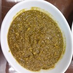 ベンガルカレー亭マンナン - ランチ　キーマとほうれん草