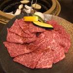 炙り焼肉　おさ - 和牛カルビ