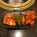 炙り焼肉　おさ - キムチ盛り