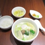 中国菜 仁 - 海鮮入りあんかけ湯麺