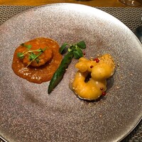 中国料理 「王朝」 ヒルトン東京 - エビマヨとホタテのチリソース