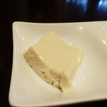 蕎麦ひら井 - 胡麻豆腐