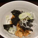 蕎麦ひら井 - スミイカの納豆和え