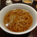 蕎麦ひら井 - かけそば（これが凄い！）