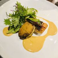 キャトルラパン - 天然ヒラメに鮑