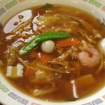 アンバー - カントン麺(広東麺)750円