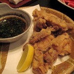 Ajifuku - すき焼きの食べ放題　2100円コースについていた鶏の唐揚げ