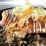 Sumiyakiya Maruwa - 玉葱のお好み焼き　