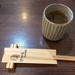 Sobamise No Ami - 箸置きと湯飲みが縞々でかわいい♡