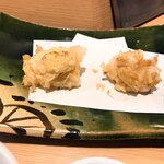 おばた - 箕面産カリフラワー、北海道産真鱈の白子