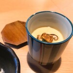 おばた - イワシの燻製の茶碗蒸し