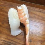 Sushi kou - 烏賊、海老！