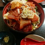 美味しかったまかない漬け丼