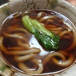 誠庵 - 同僚注文のうどん