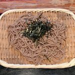 Daikonno Hana - チキン南蛮丼セット（ざる蕎麦） ¥970 のざる蕎麦の麺