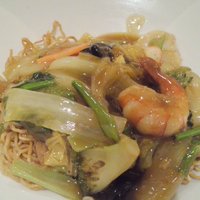 華湘 東武池袋店 - 豪華海鮮焼きソバ