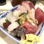 かっぱ鮨 - おまかせ造り盛り ドアップ