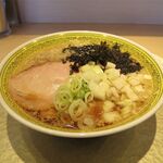 RAMEN RS 改 - 背脂中華そば＋のり玉（700円＋100円）