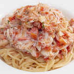 アルバロンガ - 紅ズワイガニとフルーツトマトの冷製カペリーニ