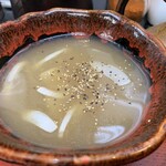 極楽うどん TKU - 冷やし鶏つけ麺（￥860）