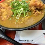 極楽うどん TKU - 鶏天カレーうどん（￥950）