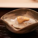 道人 - 海老芋餅粉揚げ 柚子味噌添え☆