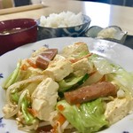 宇那志豆富チャンプルー