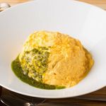 博西尼蘑菇烩饭风格煎蛋蛋包饭